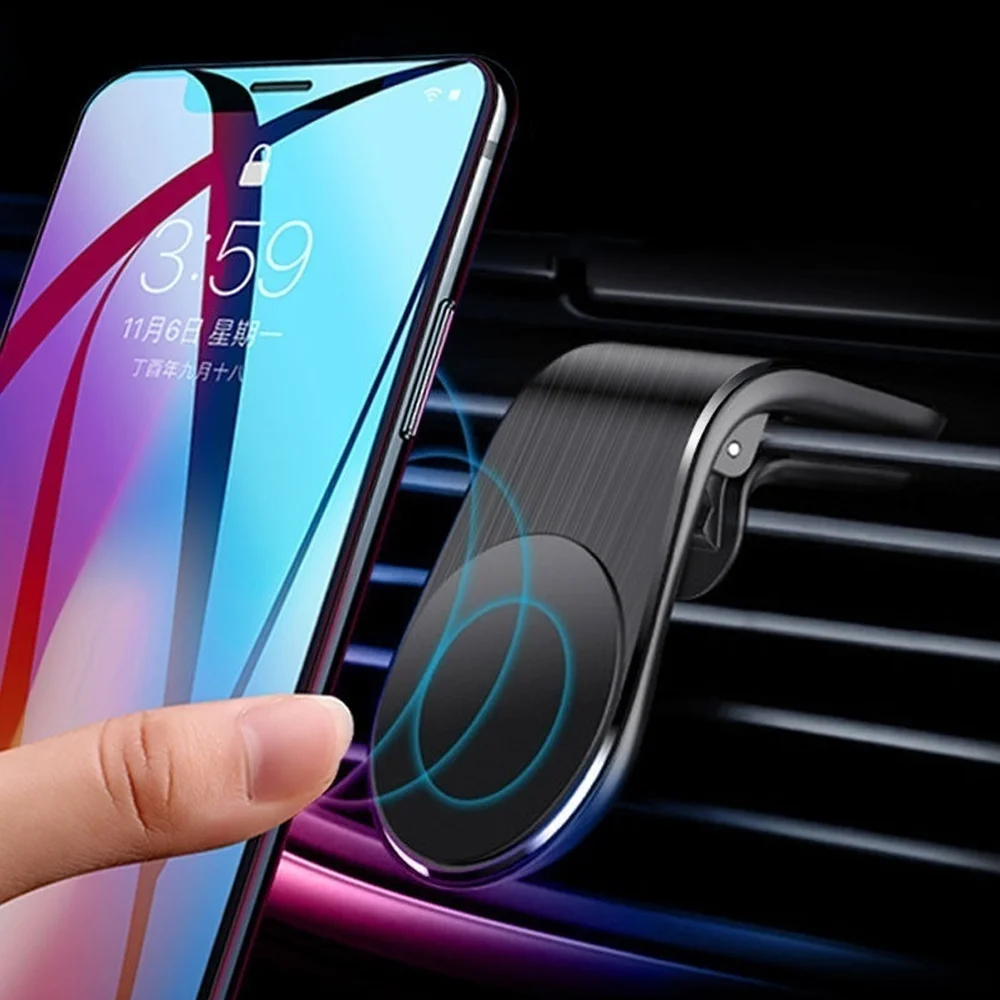 Magnetic Phone Holder For Car Vent - 1 Buah Dudukan Ponsel Mobil Magnetik