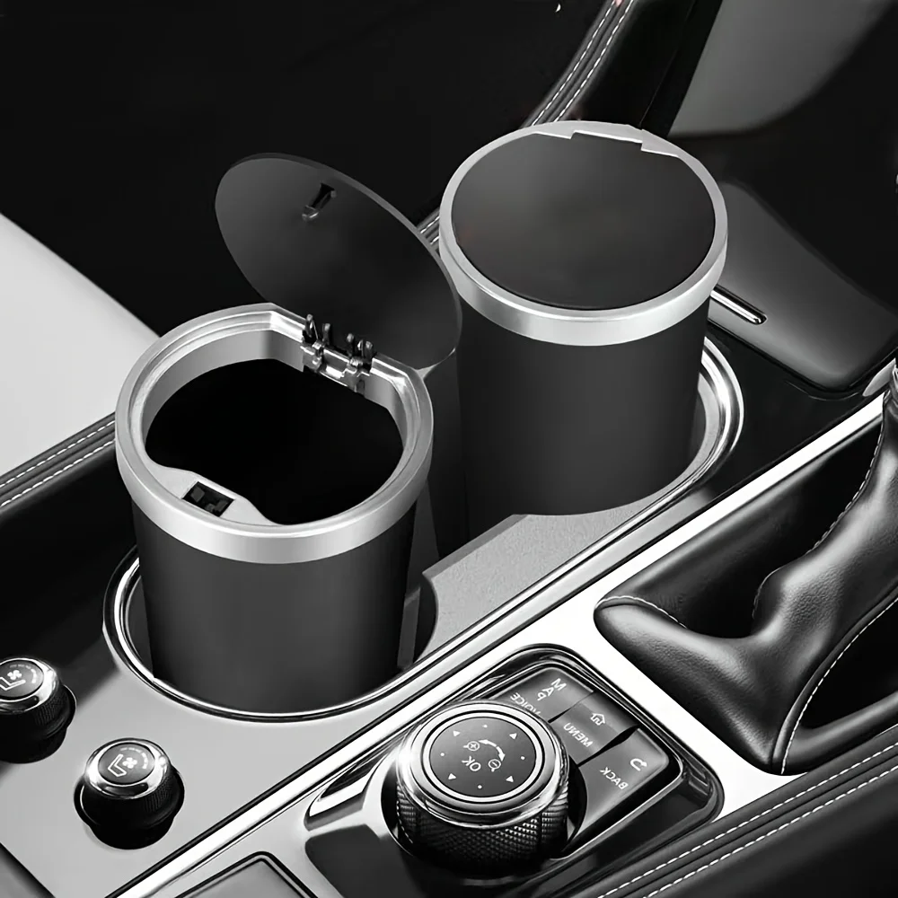 Tempat Sampah Mobil Mini Anti  - Waterproof Car Trash Can With Lid ulasan dan harga