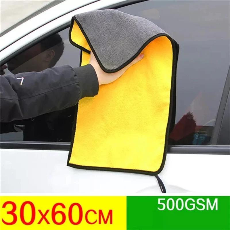1/2/5 Buah Handuk Microfiber M - Microfiber Car Drying Towel Super Absorbent ulasan dan harga
