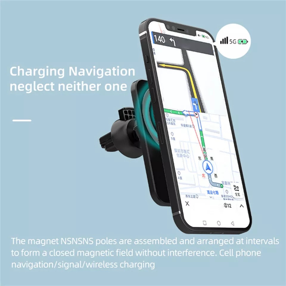 Pengisi Daya Nirkabel Pemegang - Wireless Car Charger Mount Fast Charging ulasan dan harga