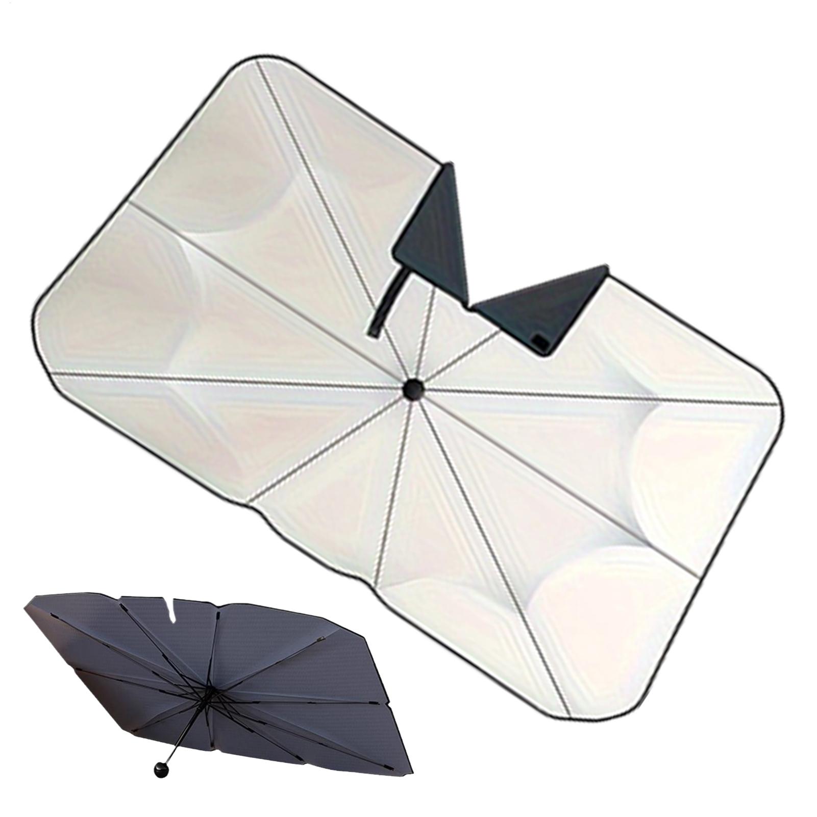 Payung Pelindung Matahari Mobi - Car Sunshade Windshield Umbrella Foldable ulasan dan harga
