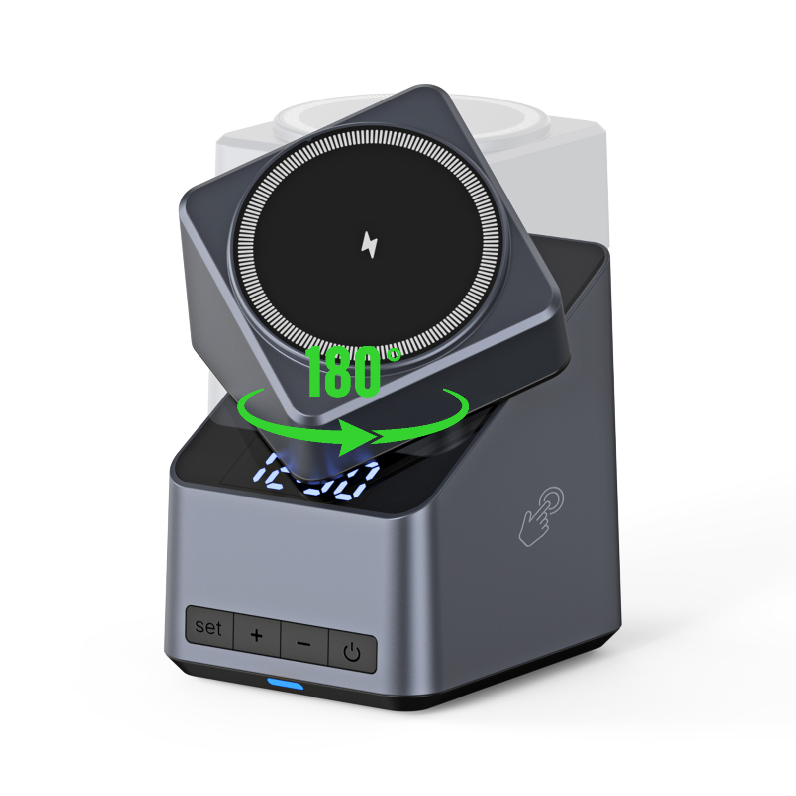 Pengisi Daya Nirkabel Rotasi O - Wireless Car Charger Mount Fast Charging ulasan dan harga