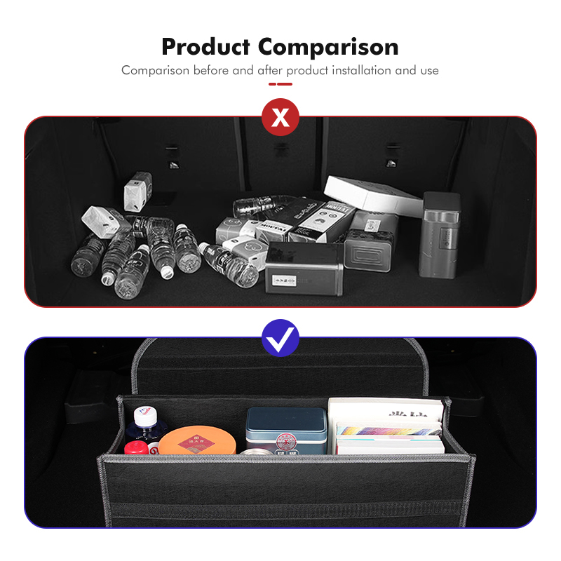 Kotak Penyimpanan Bagasi Mobil - Car Trunk Organizer Foldable Storage Box ulasan dan harga