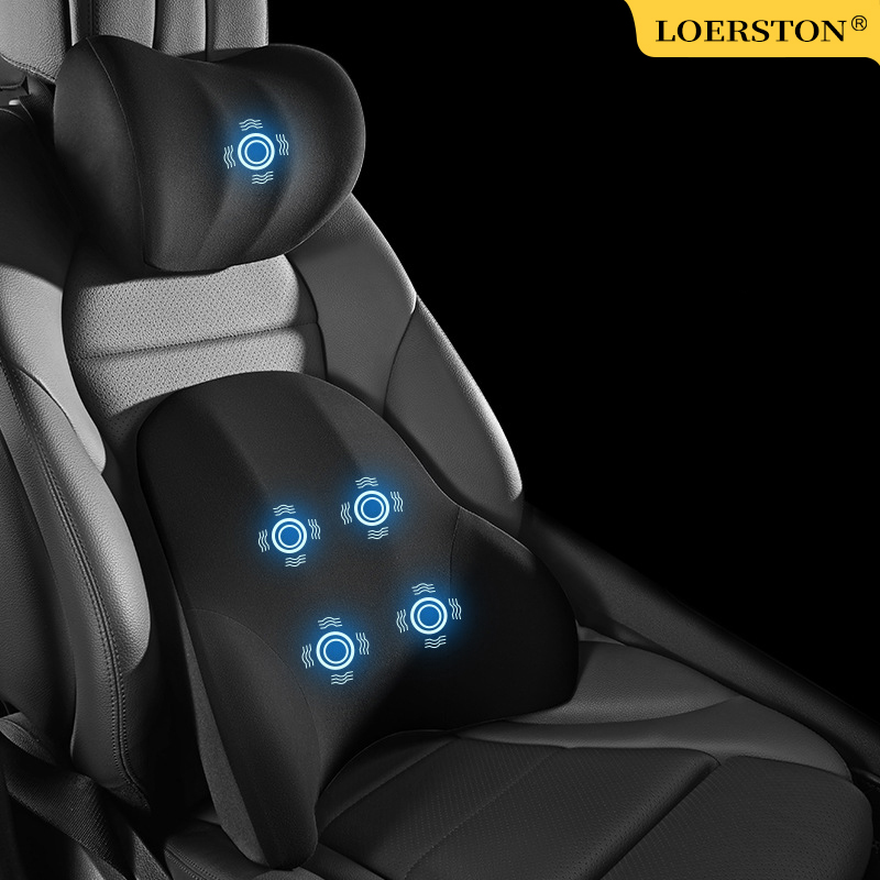 Bantalan penopang pinggang mob - Memory Foam Car Neck Pillow Lumbar Support ulasan dan harga